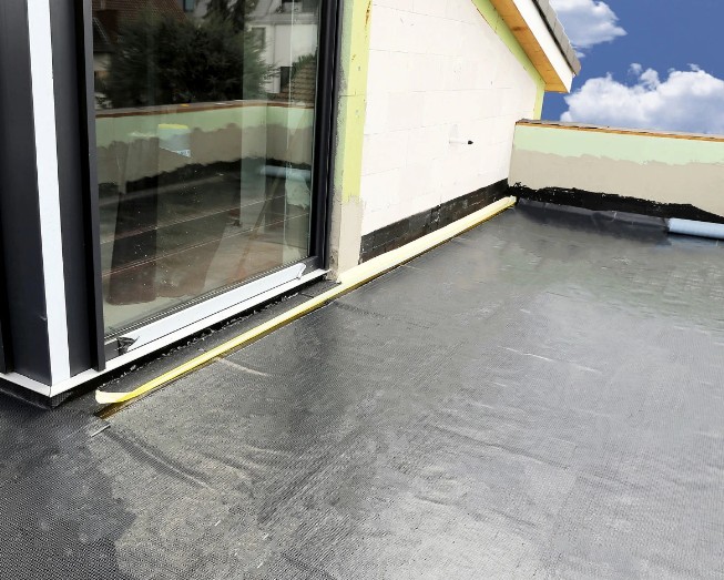 Membrana EPDM en terraza exterior en Getxo